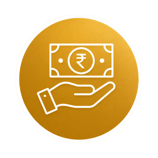 Sell Gold for  Instant Cash icon
