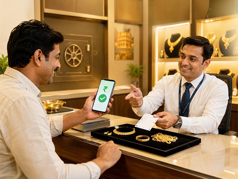 Hands exchanging a bundle of cash, representing immediate payment