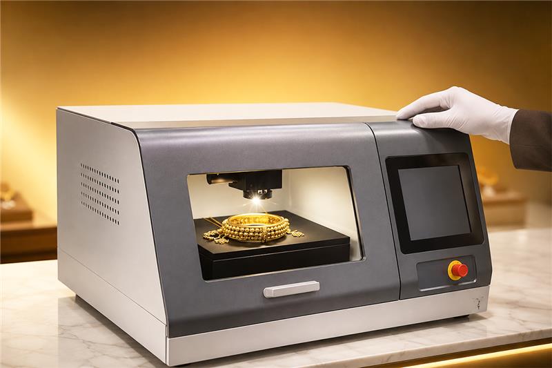 Professional gold purity testing service